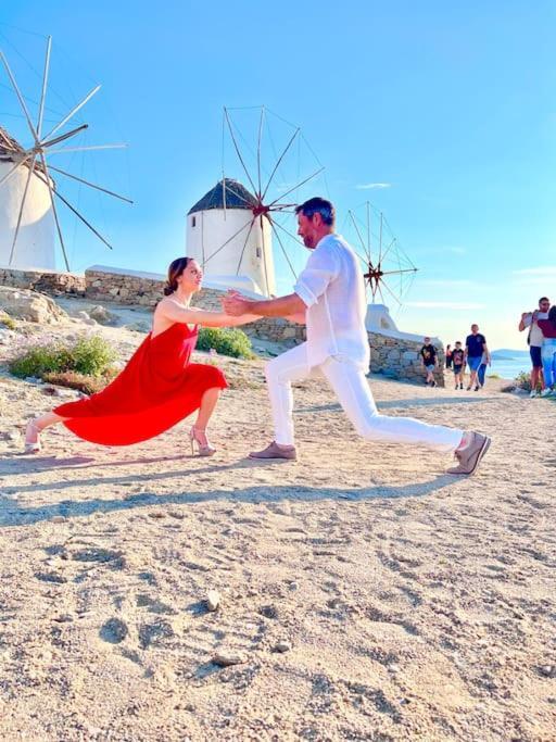 Provis Rentals Suite Next To The Mills In Mykonos Town Bagian luar foto
